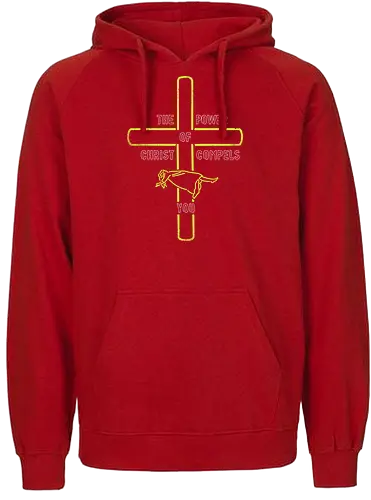 Power of Christ - horror, exorcist, exorzismus - Fairtrade Hoodie