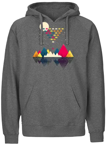 Classic Space Invaders - invader, space, gaming, alien - Fairtrade Hoodie