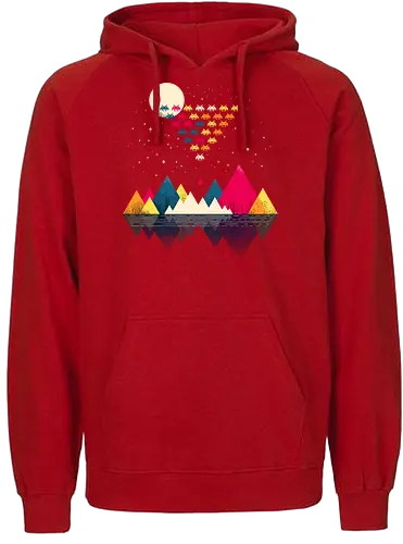 Classic Space Invaders - invader, space, gaming, alien - Fairtrade Hoodie