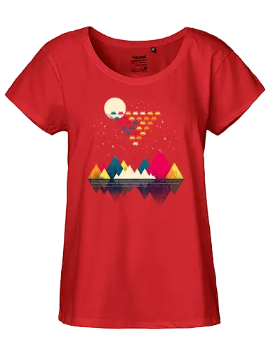 Classic Space Invaders - invader, space, gaming, alien - Fairtrade Girl Shirt
