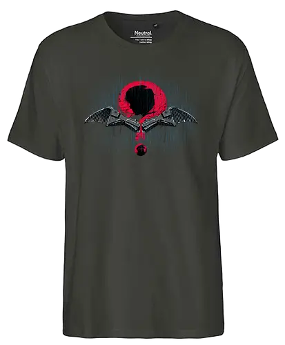 Riddles in the Shadows - comic, villain, Riddle - Fairtrade T-Shirt