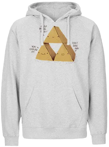 Try Force - gaming, games, switch, atem, wild, motivation, Hero of Time, Breath - Fairtrade Hoodie