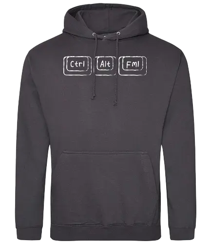 Ctrl Alt Fml - tastatur, strg, fml - Standard Hoodie