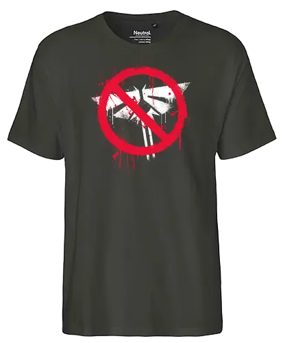 Stay Away From The Light - graffiti, last, gaming - Fairtrade T-Shirt