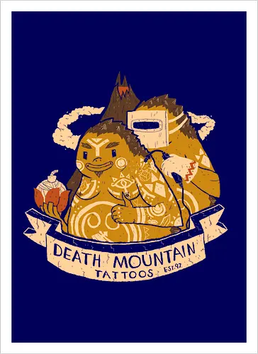 Death Mountain Tattoos