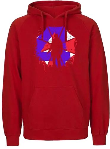 Retro Remake - Resident, evil, umbrella - Fairtrade Hoodie