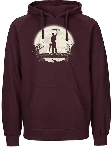 Boom Moon - boom, moon, evil dd - Fairtrade Hoodie