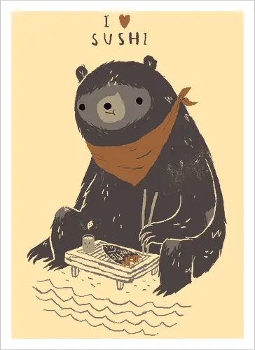 Sushi Bear