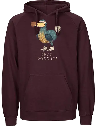 Just do do it - just do it, dodo, sport, athletik, gym, animal, tier, vogel, extinct, ausgestorben, fitConsoles - Fairtrade Hoodie