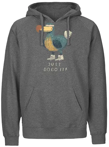 Just do do it - just do it, dodo, sport, athletik, gym, animal, tier, vogel, extinct, ausgestorben, fitConsoles - Fairtrade Hoodie