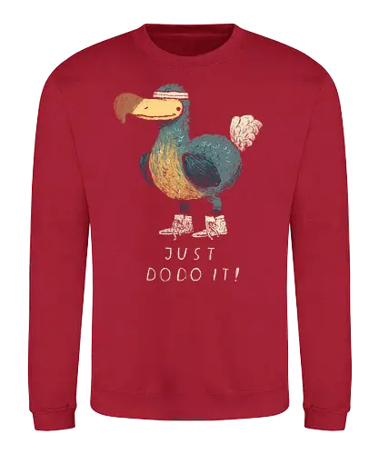 Just do do it - just do it, dodo, sport, athletik, gym, animal, tier, vogel, extinct, ausgestorben, fitConsoles - Sweatshirt