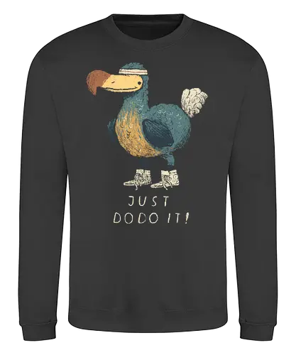 Just do do it - just do it, dodo, sport, athletik, gym, animal, tier, vogel, extinct, ausgestorben, fitConsoles - Sweatshirt