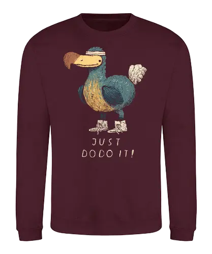 Just do do it - just do it, dodo, sport, athletik, gym, animal, tier, vogel, extinct, ausgestorben, fitConsoles - Sweatshirt