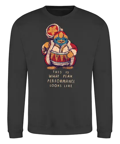 Pk Performance - penguin, könig, king, Dedede, videogames - Sweatshirt