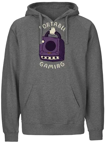 Portable Gaming - Portable, gaming, handheld, console, consolegaming - Fairtrade Hoodie