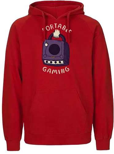 Portable Gaming - Portable, gaming, handheld, console, consolegaming - Fairtrade Hoodie
