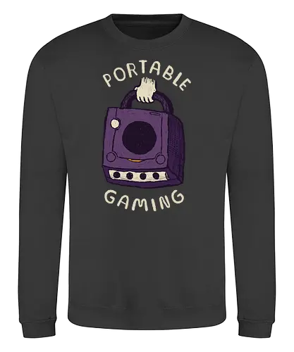 Portable Gaming - Portable, gaming, handheld, console, consolegaming - Sweatshirt
