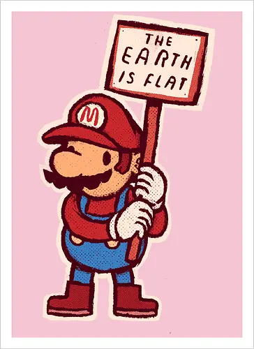 The earth is flat