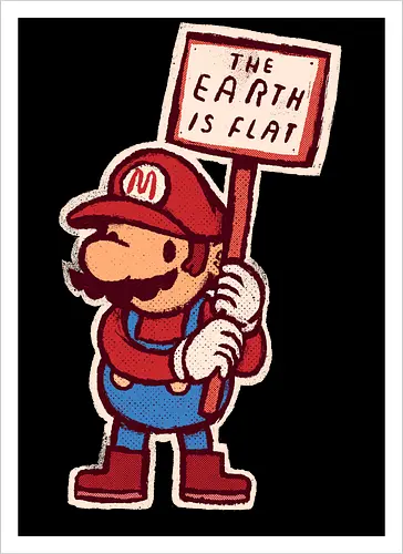 The earth is flat