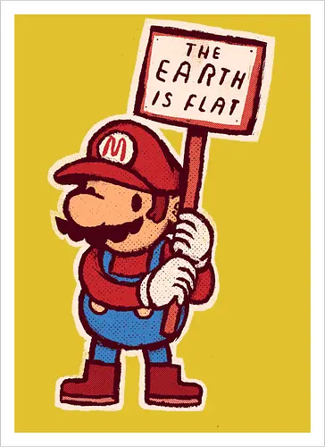 The earth is flat