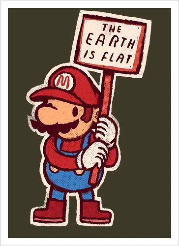 The earth is flat