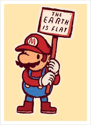 The earth is flat