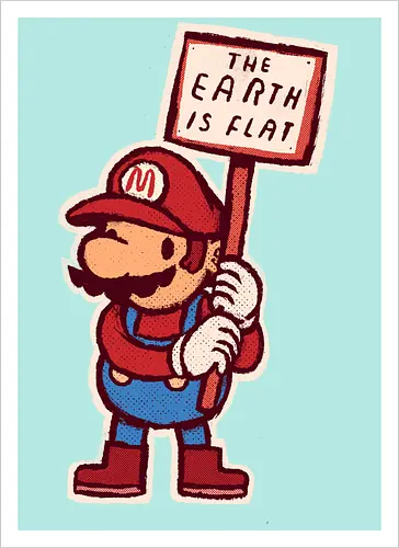 The earth is flat