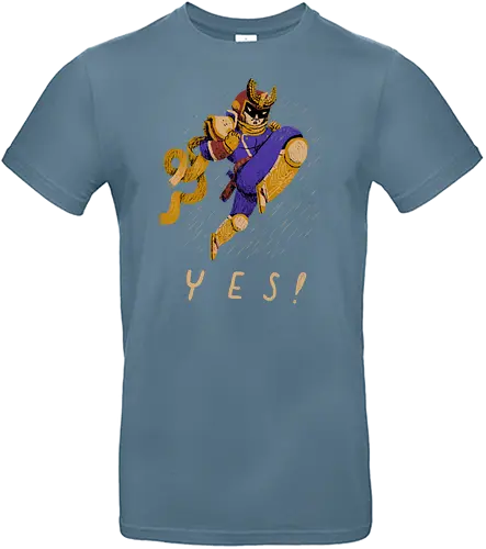 Falcon Yes! - falcon, punch, yes, captain, gaming - Standard T-Shirt