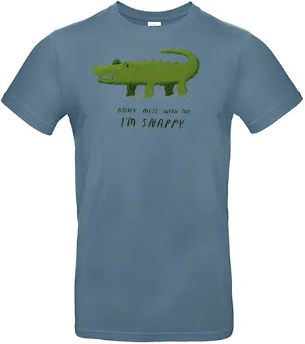 Snappy - Crocodile, Alligator, snappy, biss, Bissig, Statement - Standard T-Shirt