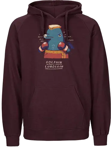 Dolphin lundgren - Dolph Lundgren, boxen, boxer, Dolphin, Delfin - Fairtrade Hoodie