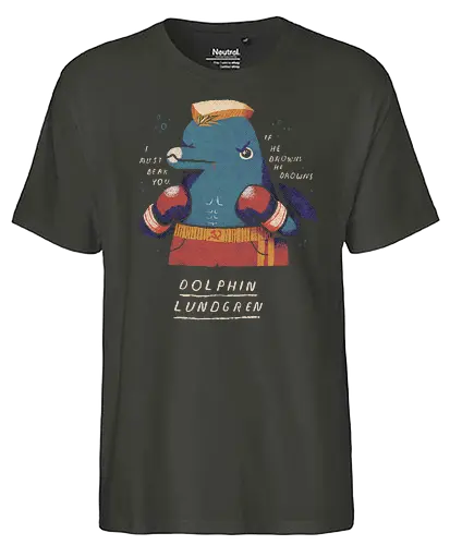 Dolphin lundgren - Dolph Lundgren, boxen, boxer, Dolphin, Delfin - Fairtrade T-Shirt