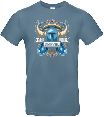 Go Shovel it - gaming, classic gaming, console, handheld, shovel knight, 8bit, sidescroller, plattformer - Standard T-Shirt
