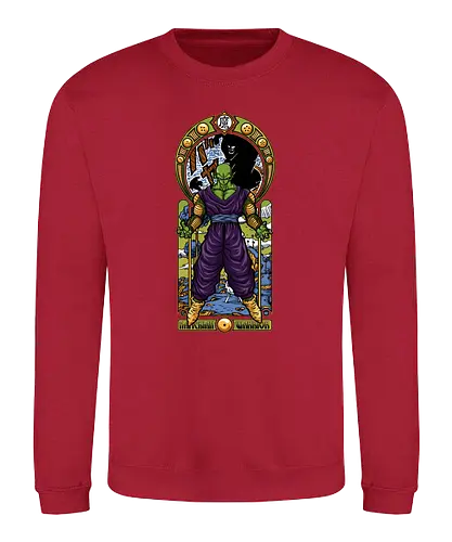 Namekian Warrior - db, dbz, anime, manga, piccolo, dragon, ball - Sweatshirt