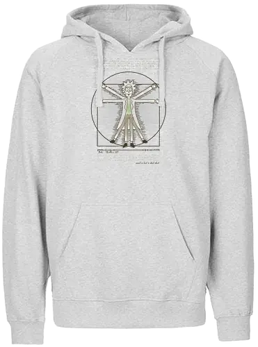 Vitruvian Rick - Fairtrade Hoodie