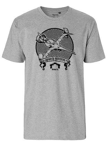 Bounty Hunters - cowboy, bebop, anime, bounty hunter, classic anime - Fairtrade T-Shirt
