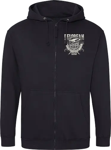 Outtatime - timetravel, time machine, zukunft, delorn - Hoodie Jacke