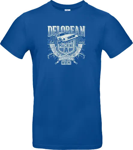 Outtatime - timetravel, time machine, zukunft, delorn - Standard T-Shirt