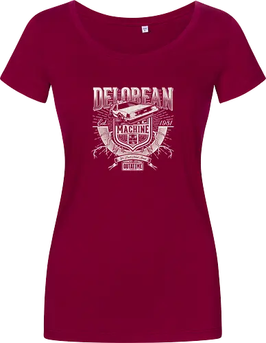 Outtatime - timetravel, time machine, zukunft, delorn - Damen T-Shirt