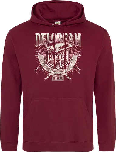 Outtatime - timetravel, time machine, zukunft, delorn - Standard Hoodie