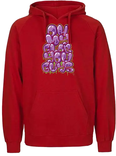 Oh my Glob - Oh my glob, adventure, time, Lumpy, princess, space - Fairtrade Hoodie