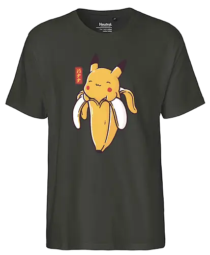 Bananachu - banana, monster, gaming, anime, manga, bananya - Fairtrade T-Shirt