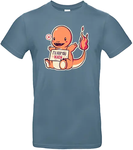 I'll keep you warm - monster, pocket, cute, gaming, anime, catch - Standard T-Shirt
