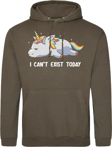 I can't exist today
