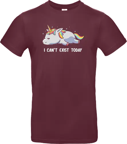 I can't exist today