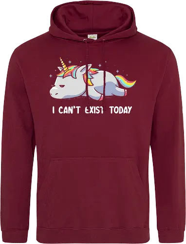 I can't exist today