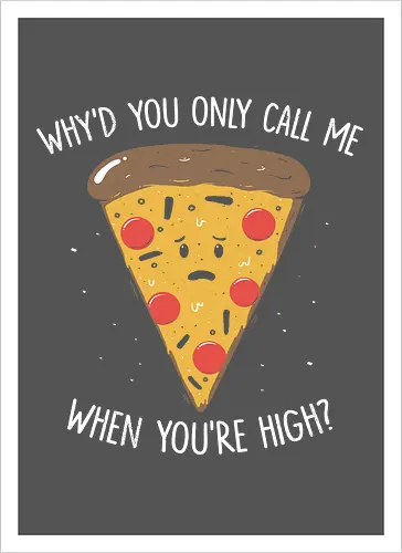 Why'd you only call me when you're high?