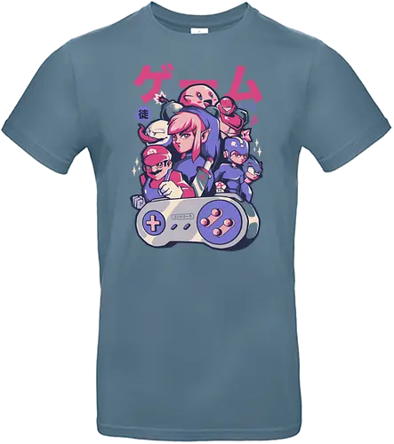 Retro Gang - gaming, retrogames, controller, mario, 80s, 90s - Standard T-Shirt