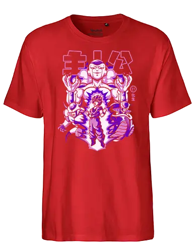Transformation - dragon, ball, dbz, goku, freeze, cold, anime, manga - Fairtrade T-Shirt