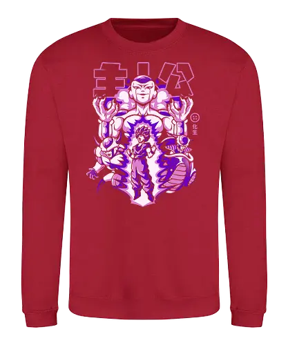 Transformation - dragon, ball, dbz, goku, freeze, cold, anime, manga - Sweatshirt