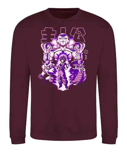 Transformation - dragon, ball, dbz, goku, freeze, cold, anime, manga - Sweatshirt